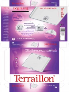 Packaging Terraillon Bathroom Scale