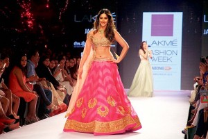 Luxury in India in fashion shows